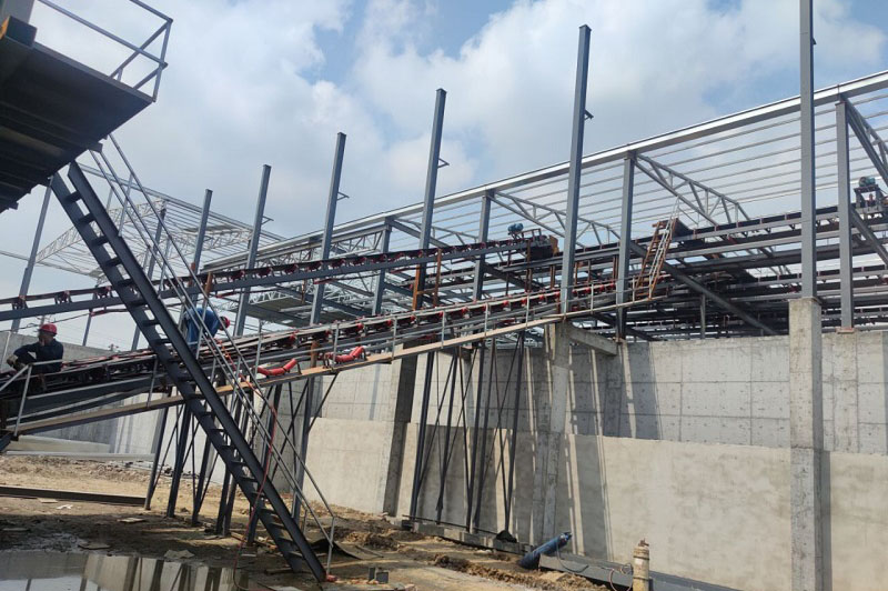 多臺高精度電子皮帶秤在新型建材行業(yè)調(diào)試完成，適應(yīng)能力更強！