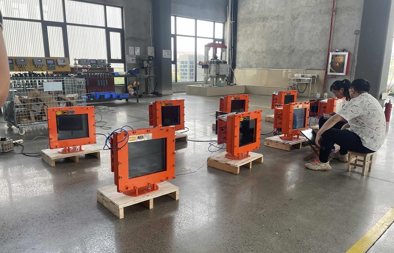 多臺(tái)防爆電腦一體機(jī)進(jìn)入調(diào)試完畢，即將在煤礦生產(chǎn)中發(fā)揮大作用！